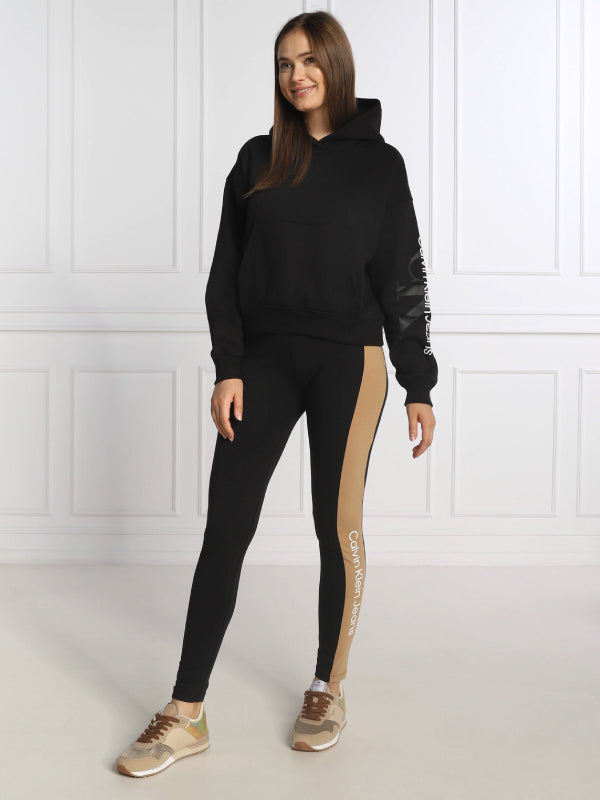 Color Blocking Leggings Ck Black/ Timeless Camel / L