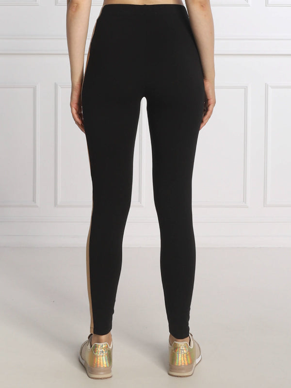 Color Blocking Leggings Ck Black/ Timeless Camel / L