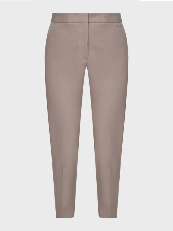 Stretch Gabardine Cigarette Pant Desert Brown / 42