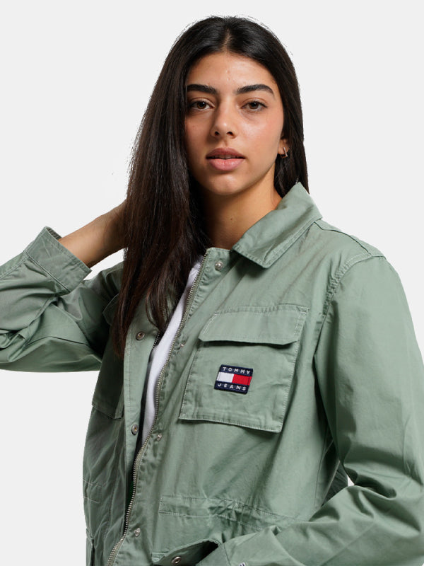 Tjw Multipocket Cotton Jacket Dusty Sage / L