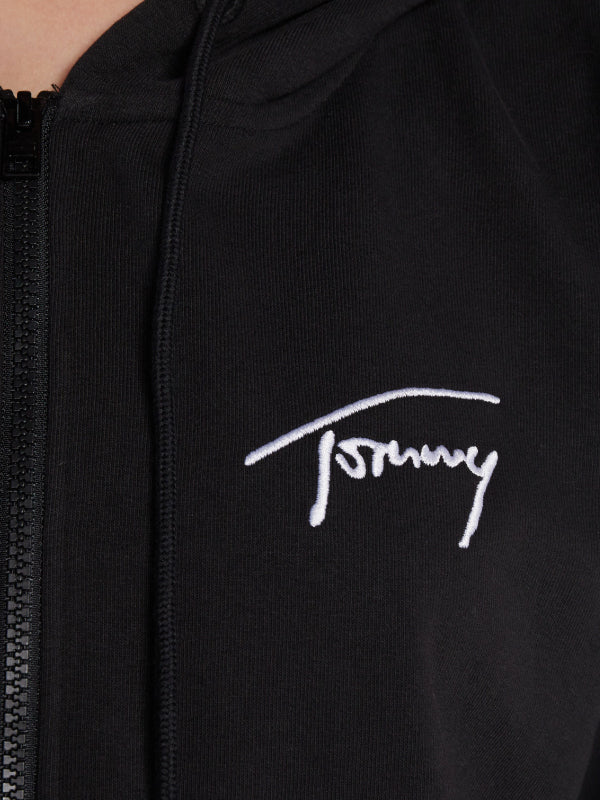 Tjw Ovrszd Signature Zip Thru Black / L