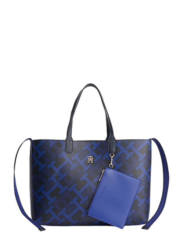 Iconic Tommy Tote Monogram Space Blue Mix / OS