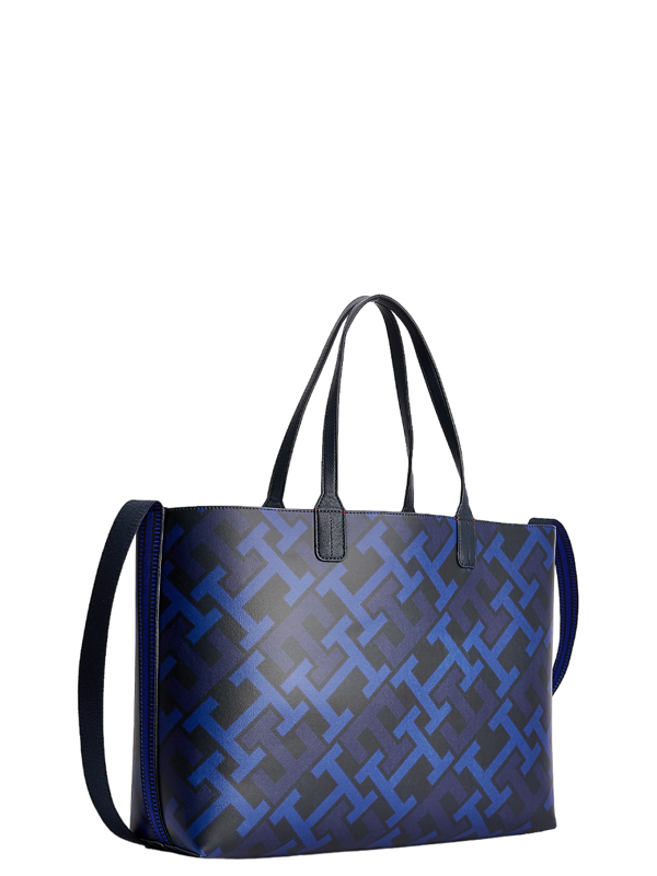 Iconic Tommy Tote Monogram Space Blue Mix / OS