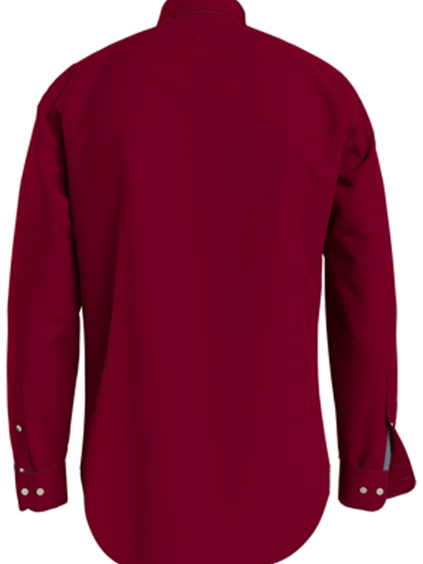 Natural Soft Solid Rf Shirt Deep Rouge / L