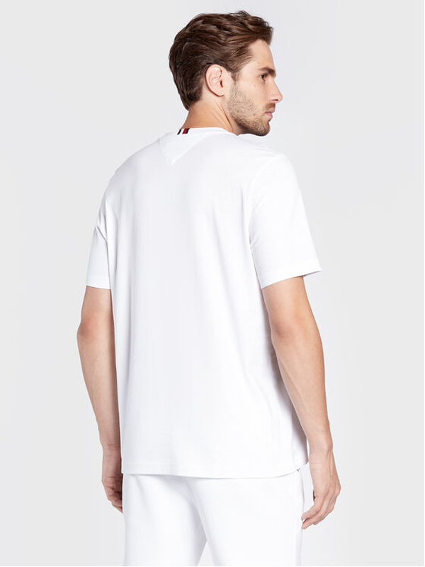 Essential Monogram Tee Feather White / L