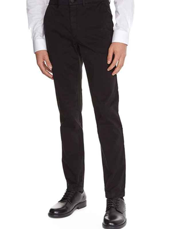 Sateen-Stretch Slim Chino Ck Black / 3230