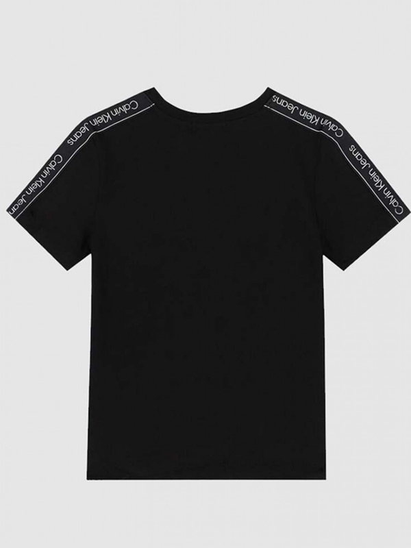 Logo Tape T-Shirt Ck Black / 10