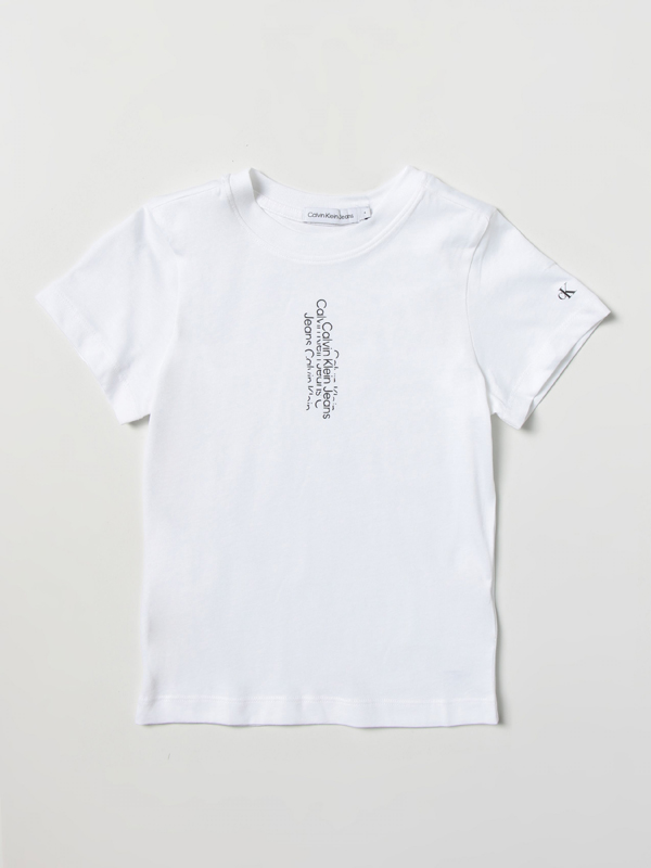 Small Repeat Inst. Logo T-Shirt Bright White / 10