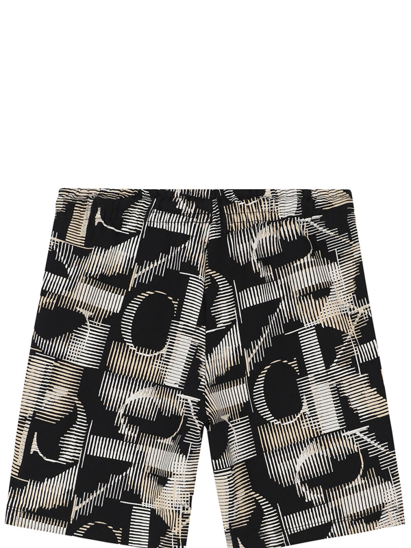 Multi Monogram Aop Shorts Multi Monogram Aop Black / 10