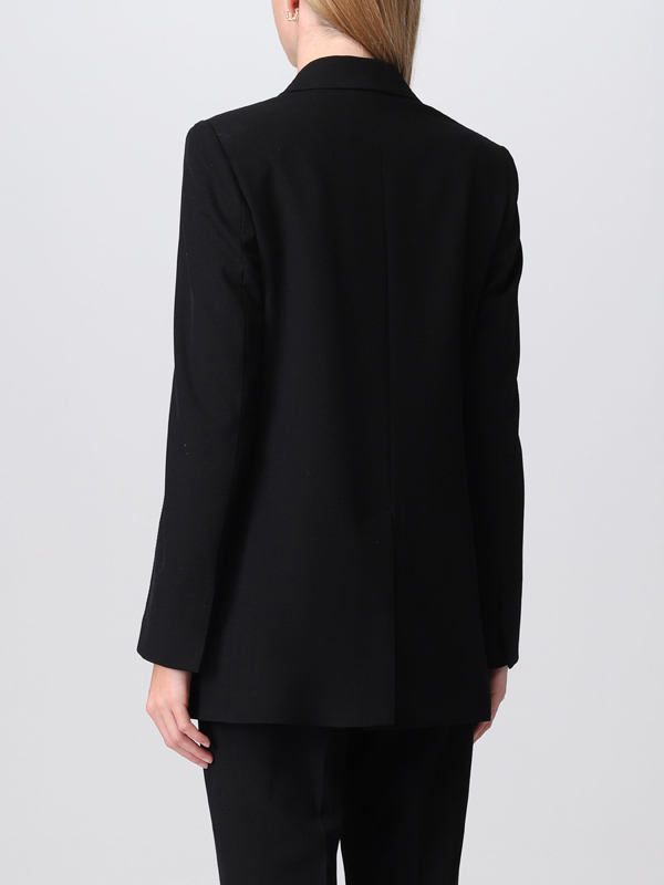 Wool Twill Tailored Blazer Ck Black / 42