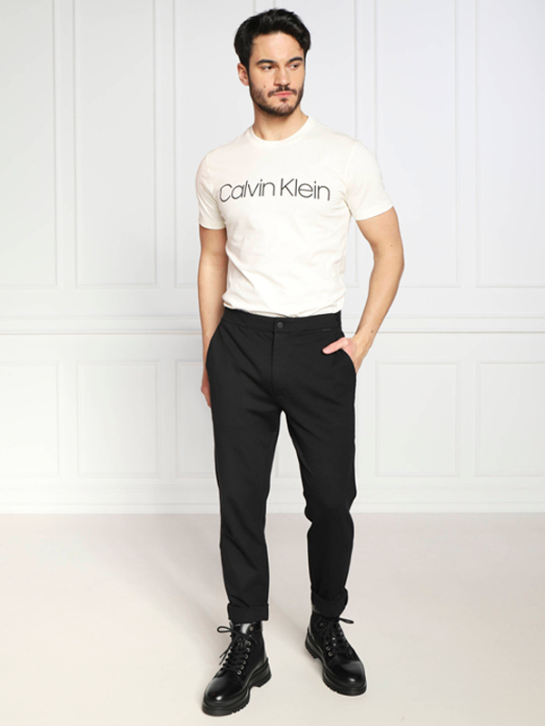 Comfort Knit Cropped Tapered Ck Black / L