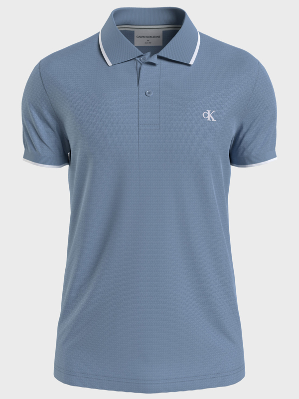 Tipping Slim Polo Iceland Blue / L