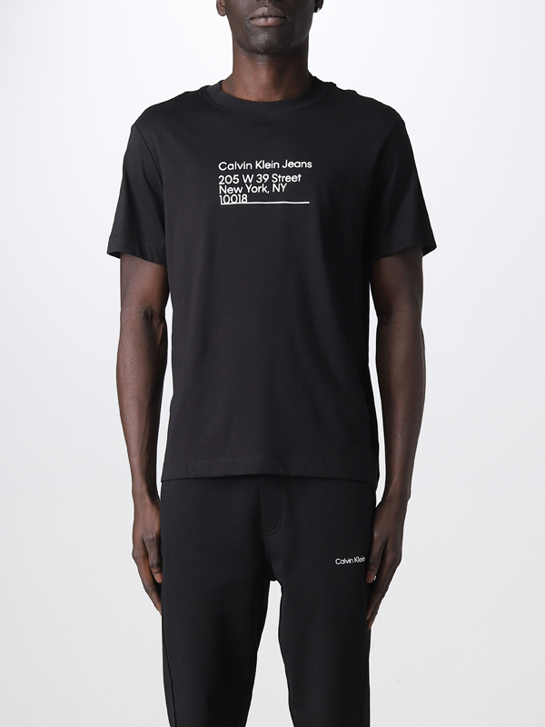 Ck Address Logo Tee Ck Black / L