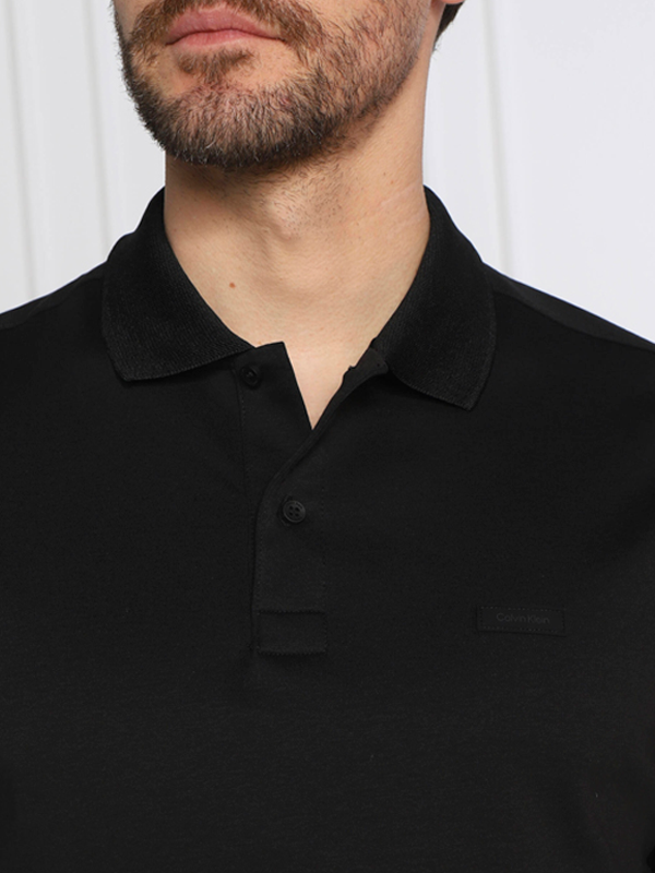 Logo Tape Comfort Polo Ck Black / L