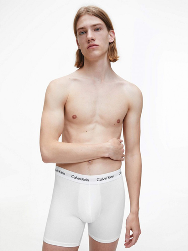 Boxer Brief 3Pk WHITE / L