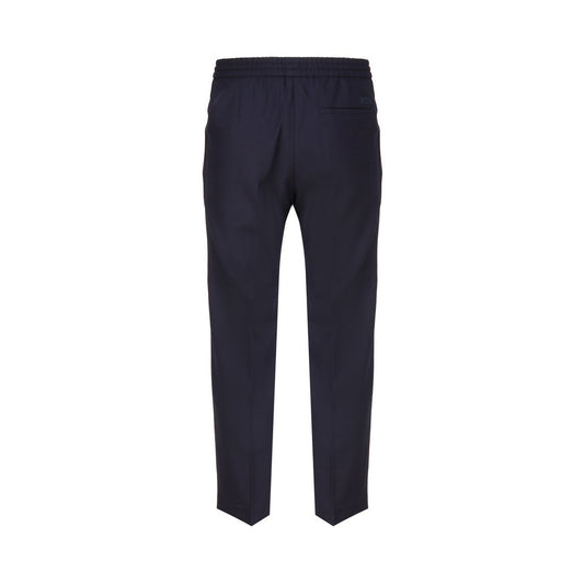 Bi-Stretch Comfort Wool Jogger Calvin Navy / 48