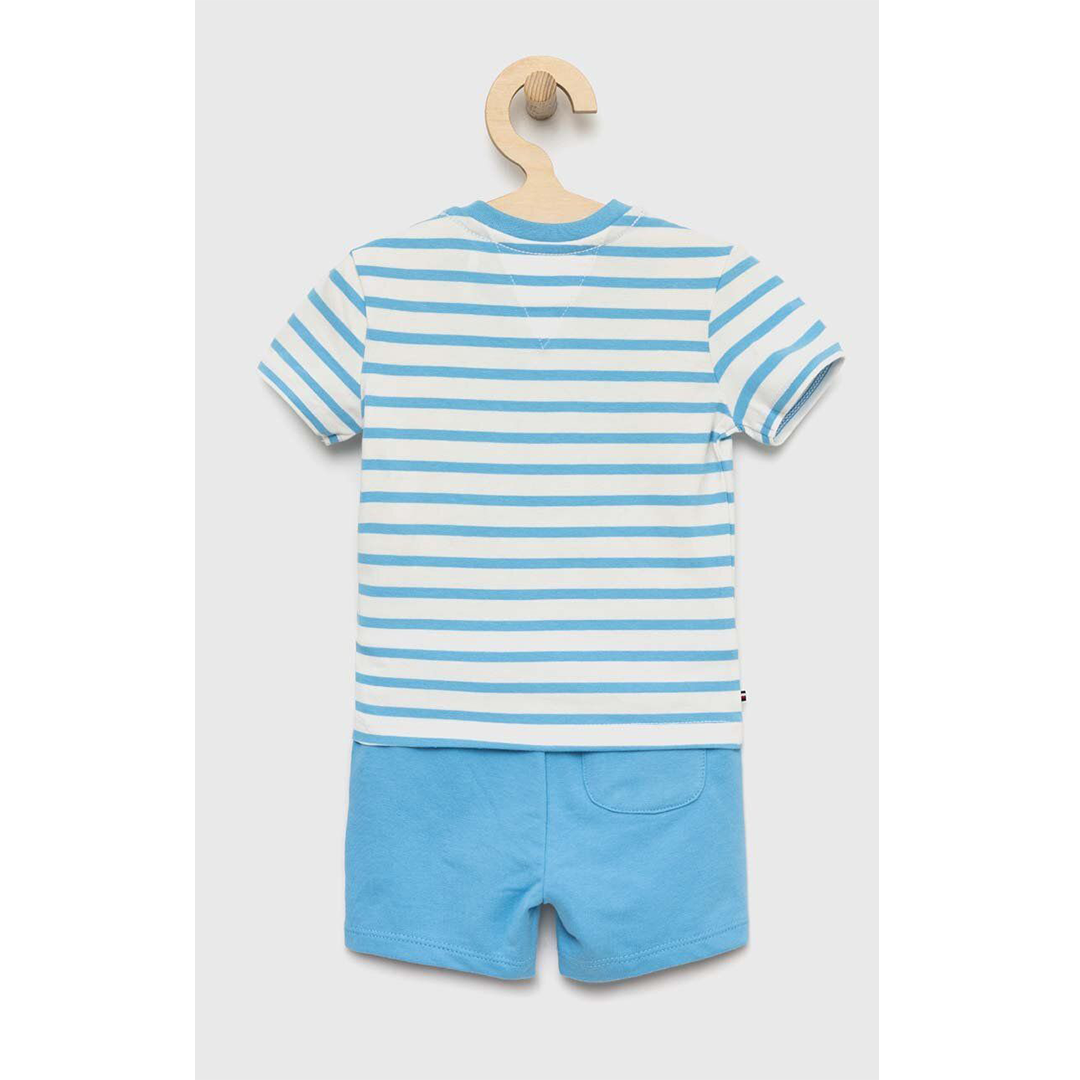 Baby Essential Striped Set Skysail / 80