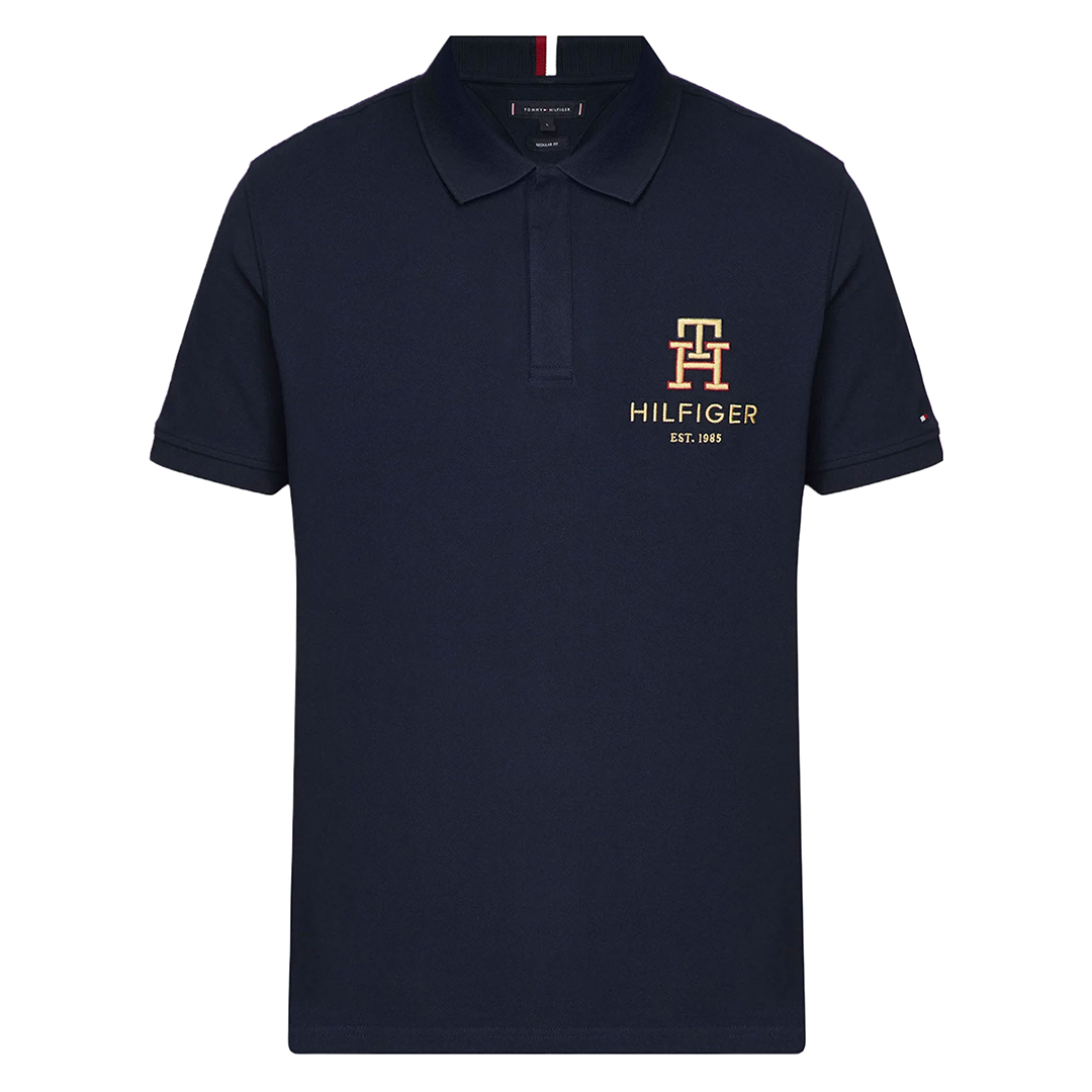 Im Monogram Embro Reg Polo Desert Sky / L