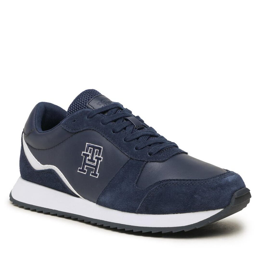 Runner Evo Leather Carbon Navy / 42