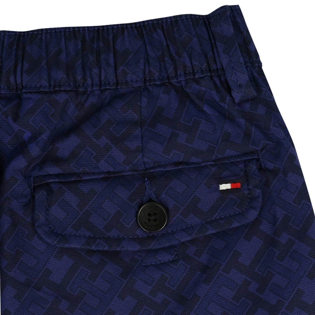 Monogram  Aop Shorts Brilliant Navy / 10