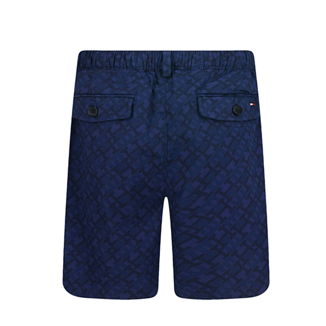 Monogram  Aop Shorts Brilliant Navy / 10