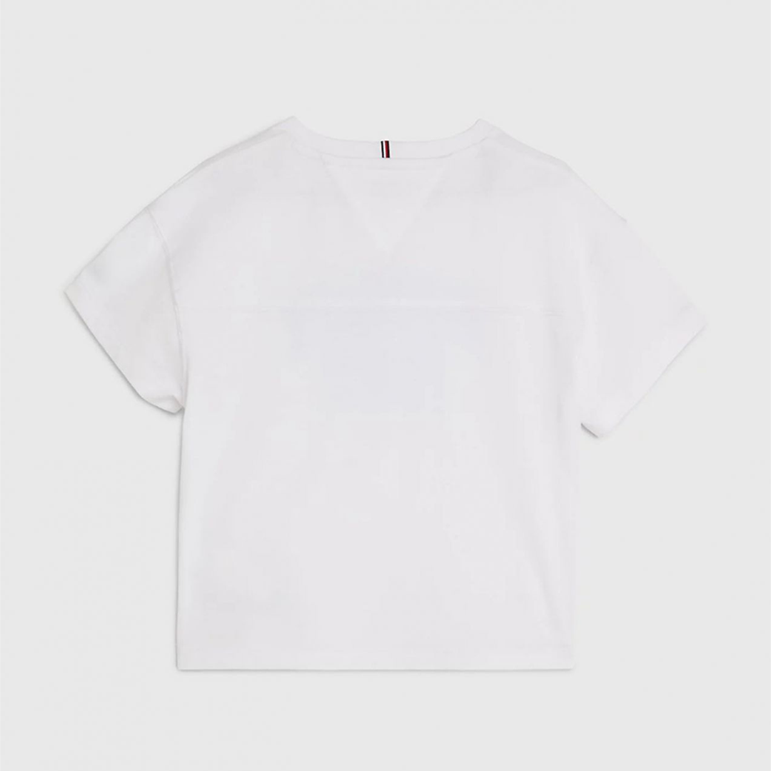 Tommy Varsity Tee S/S WHITE / 10