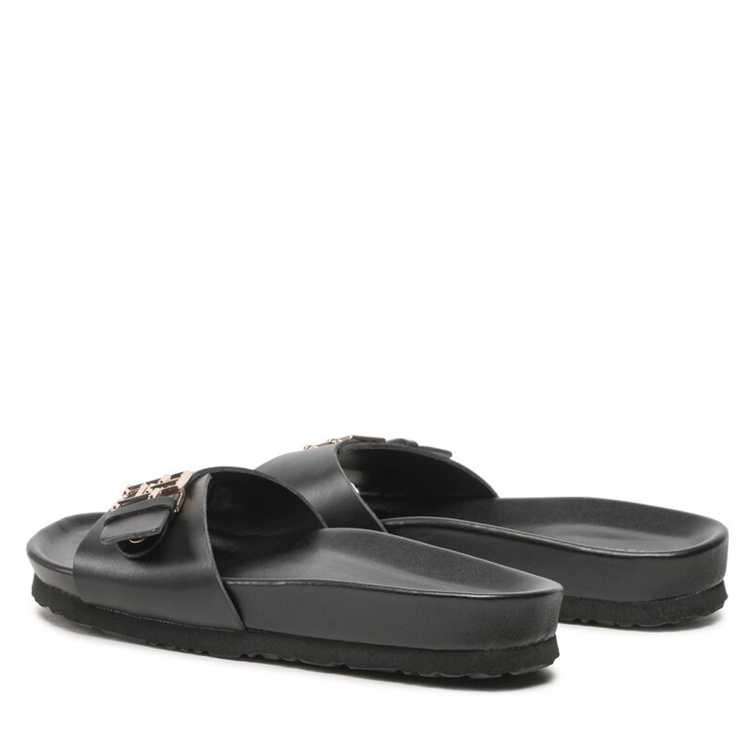 Th Mule Sandal Leather Black / 36