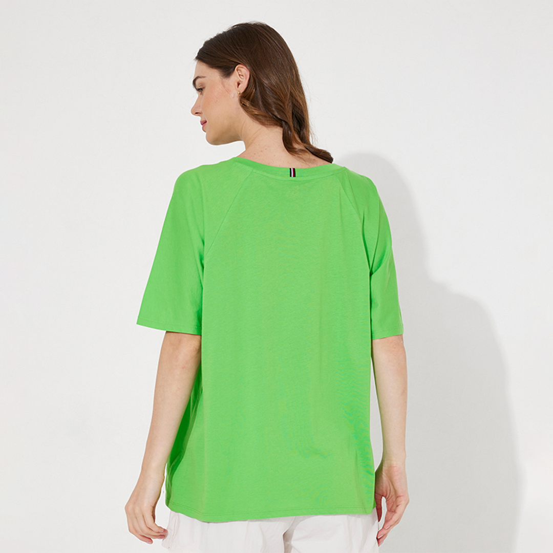 Relaxed Graphic C-Nk Tee Spring Lime / L