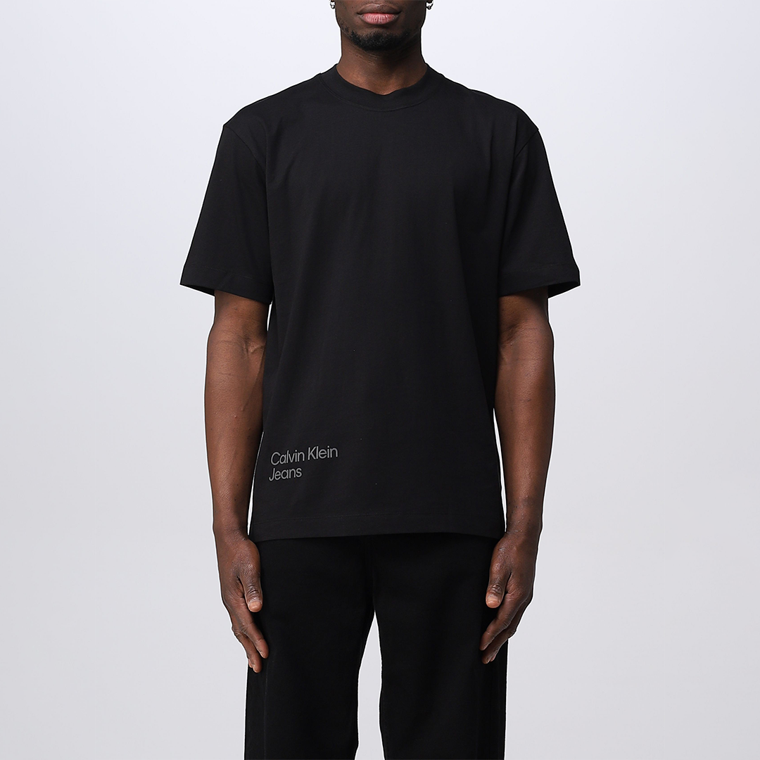 Blurred Colored Address Tee Ck Black / L