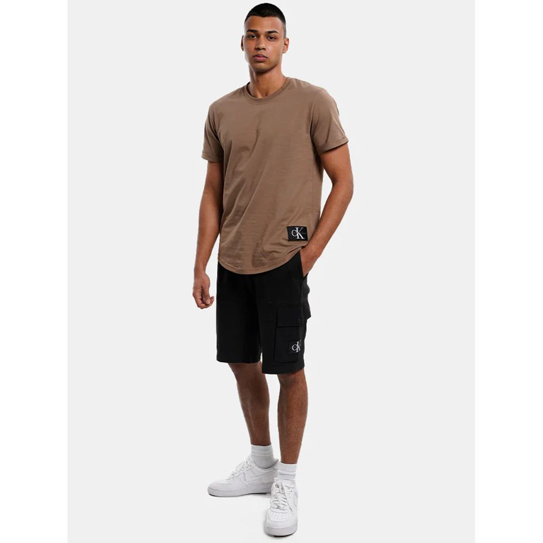 Monologo Badge Hwk Short Ck Black / L