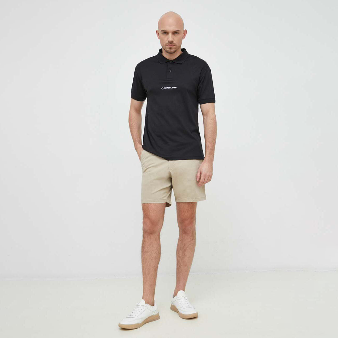 Institutional Polo Ck Black / L