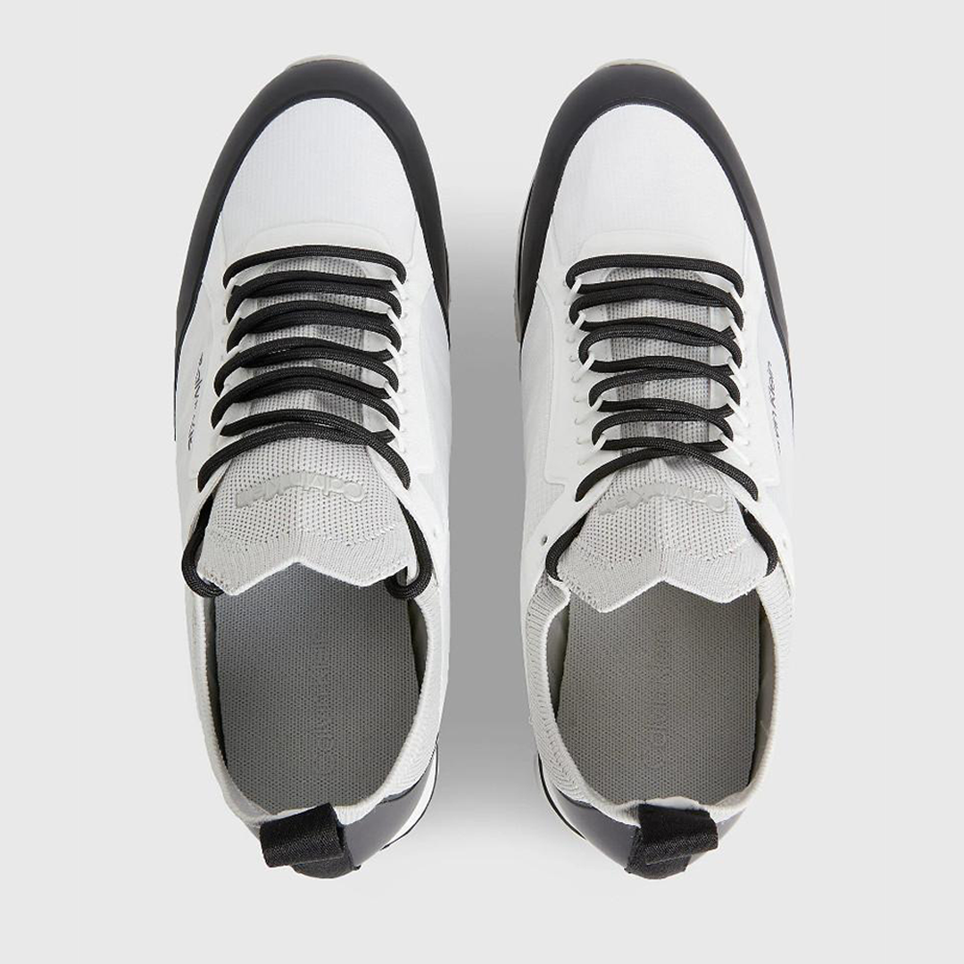 Low Top Lace Up Nylon White/Black / 42