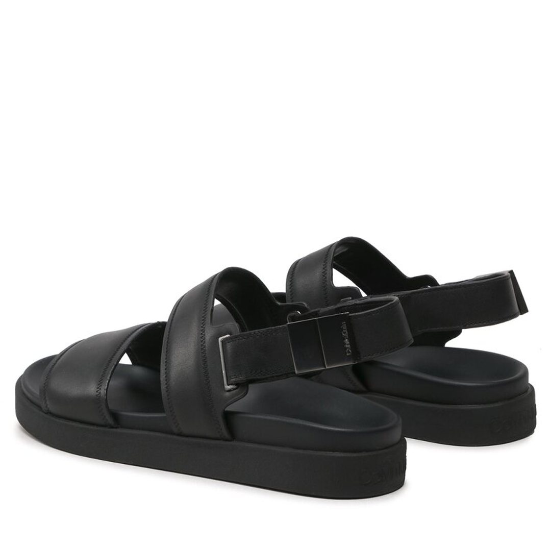 Back Strap Sandal Lth Ck Black / 42