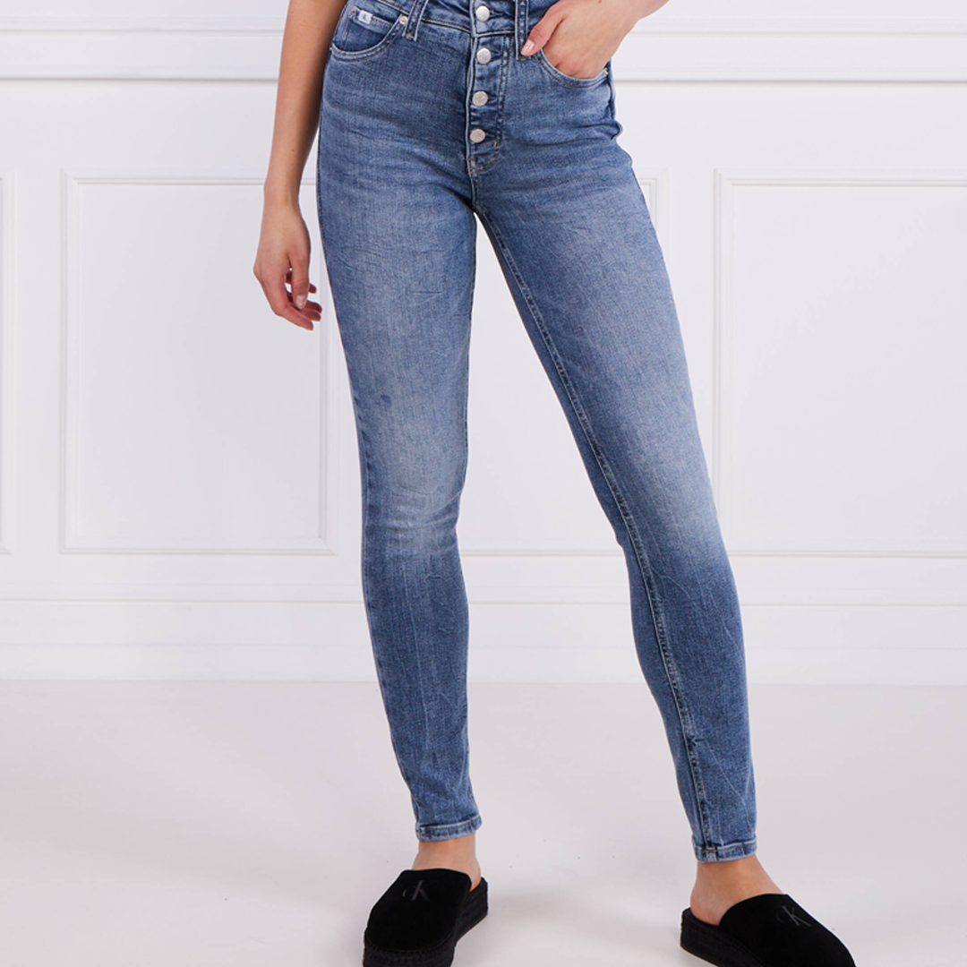 High Rise Skinny Denim Medium / 3027