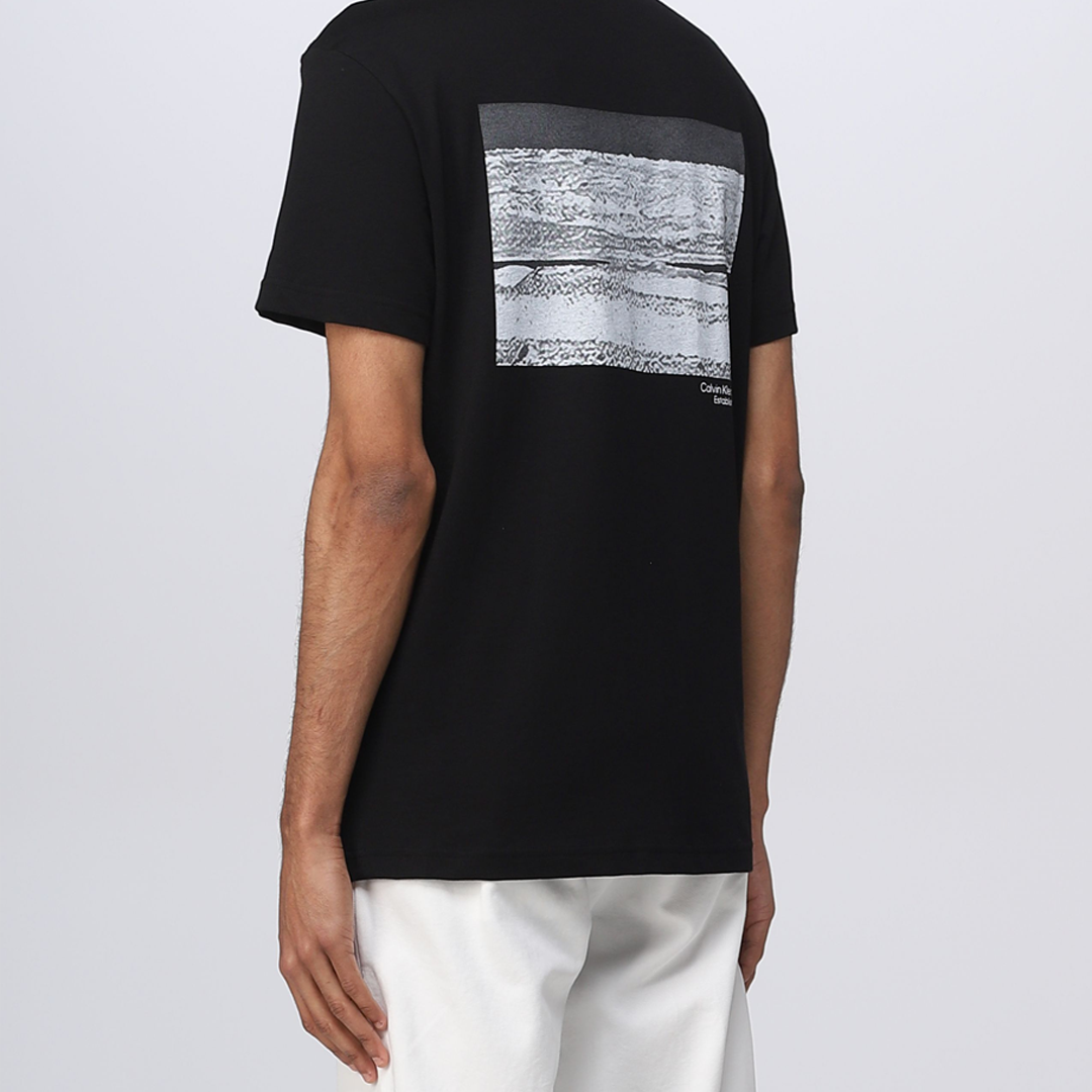 Landscape Box Back Graphic Tee Ck Black / L