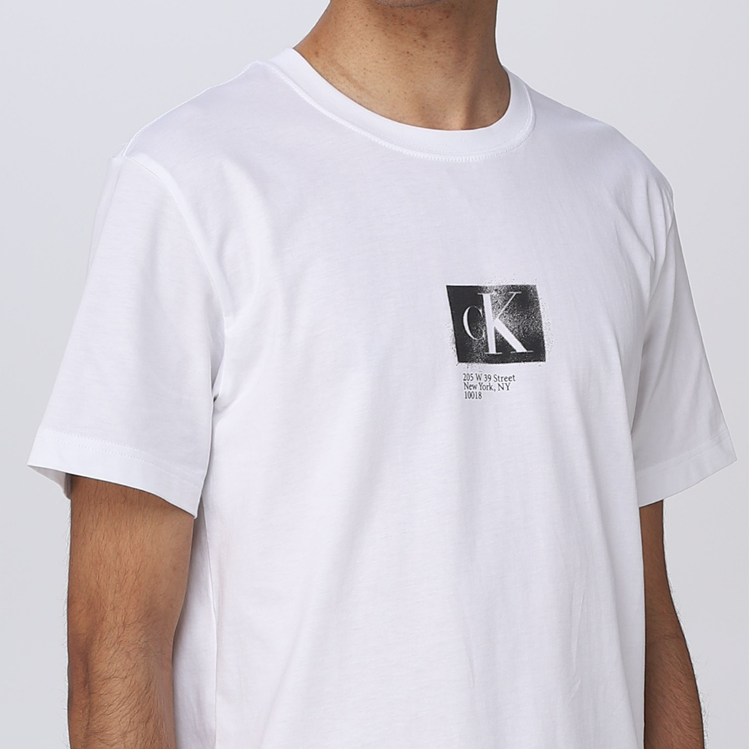 Landscape Box Back Graphic Tee Bright White / L