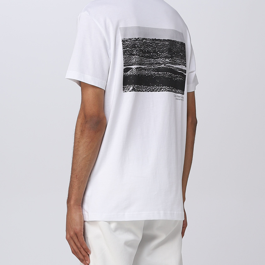 Landscape Box Back Graphic Tee Bright White / L