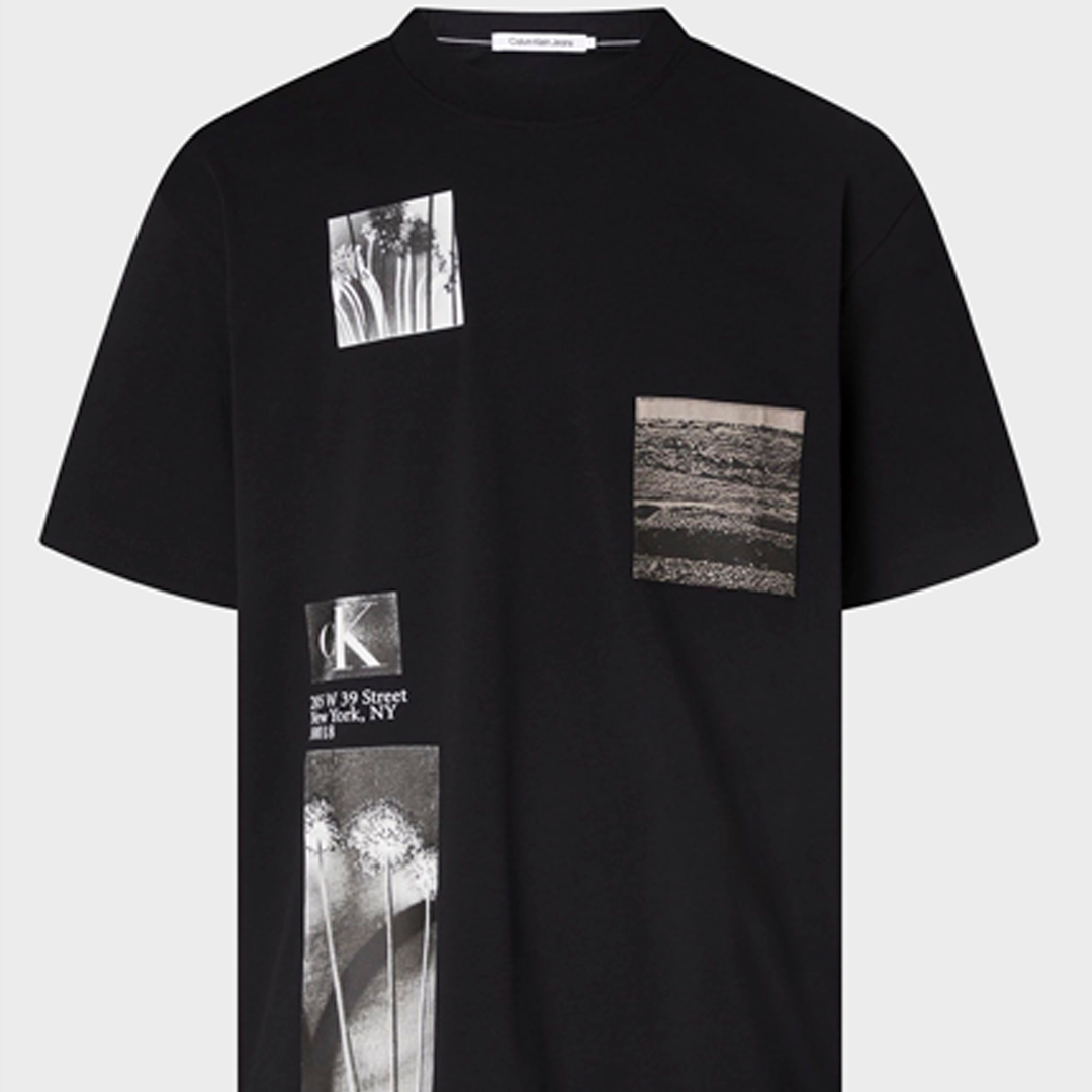 Multi Landscape Graphic Tee Ck Black / L