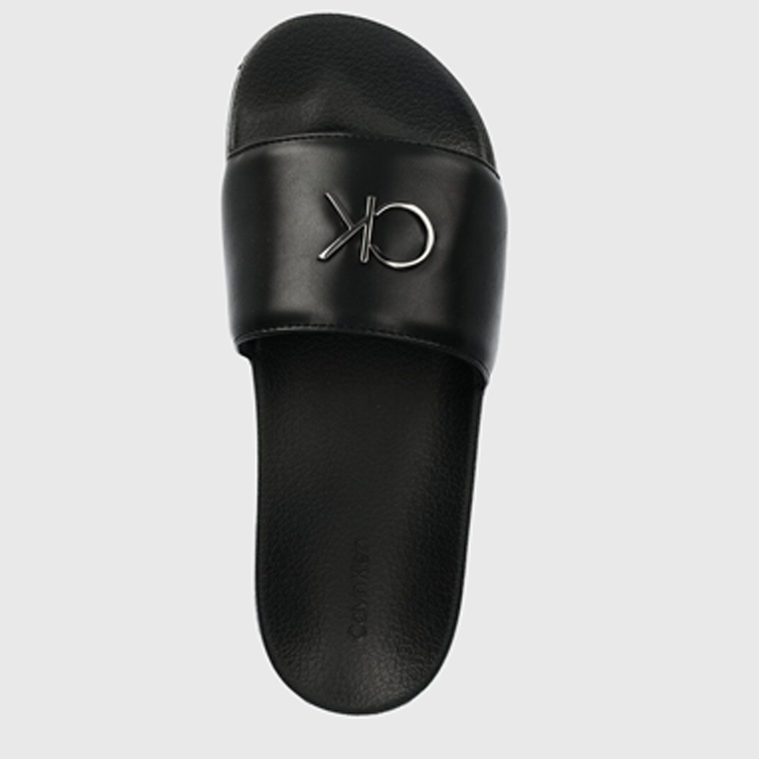 Pool Slide W/Hw Ck Black / 41