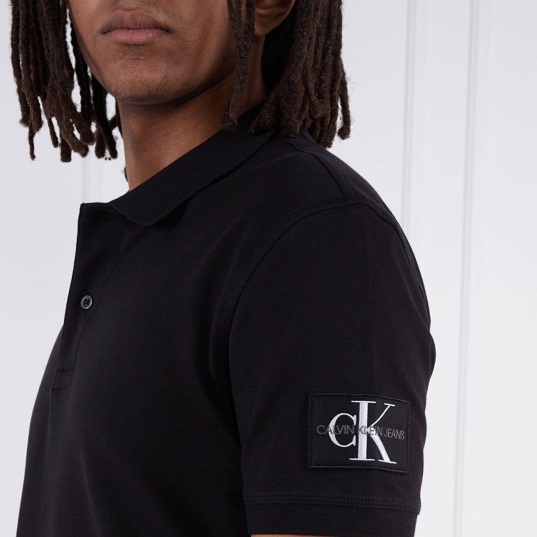 Monologo Badge Polo Ck Black / L