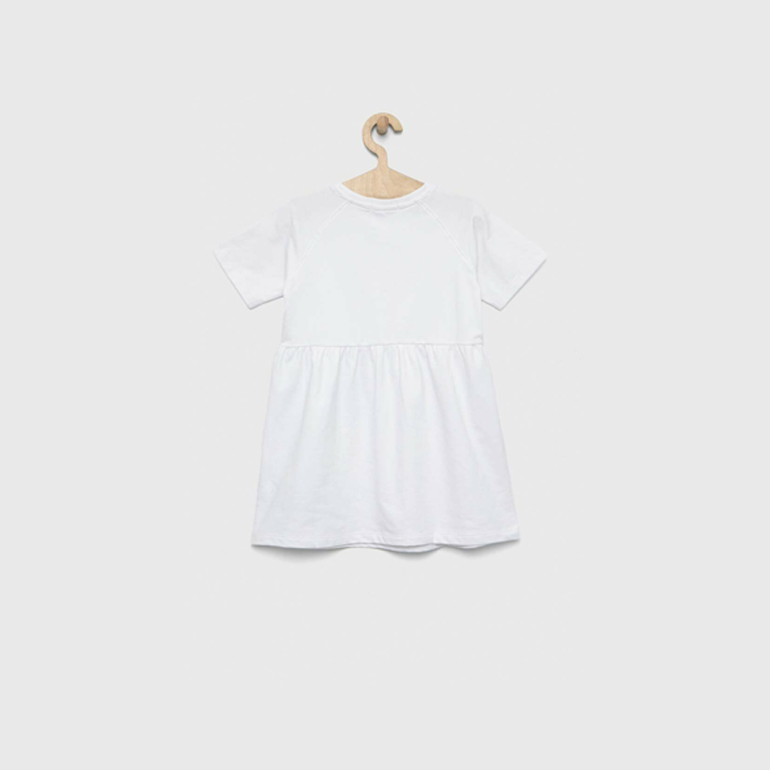 Hero Logo Ss T-Shirt Dress Bright White / 10