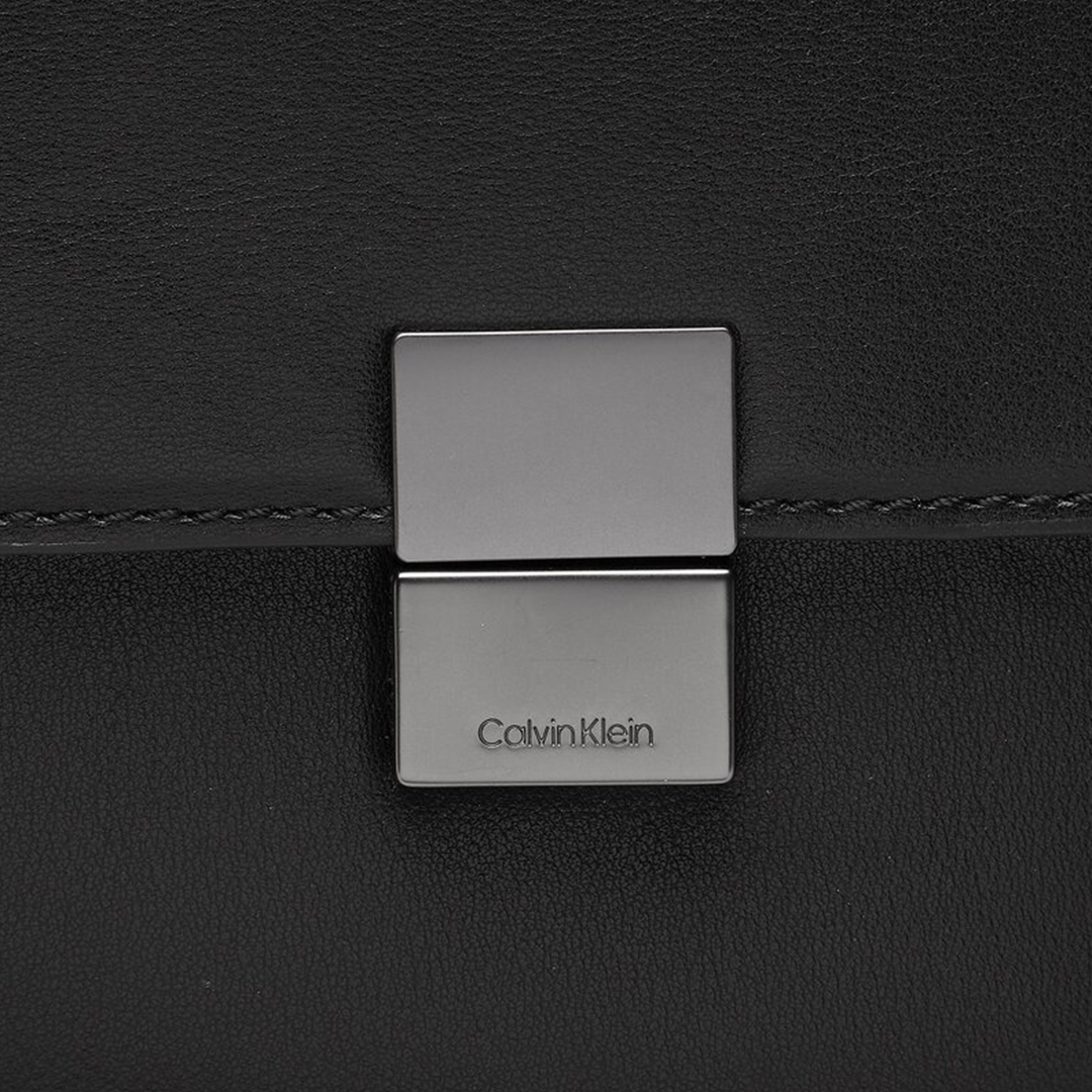 Iconic Plaque Laptop Bag Ck Black / OS