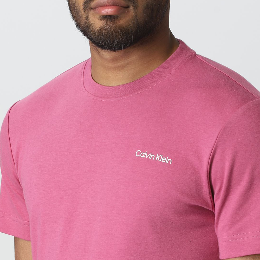 Micro Logo Interlock T-Shirt Pale Fuchsia / L