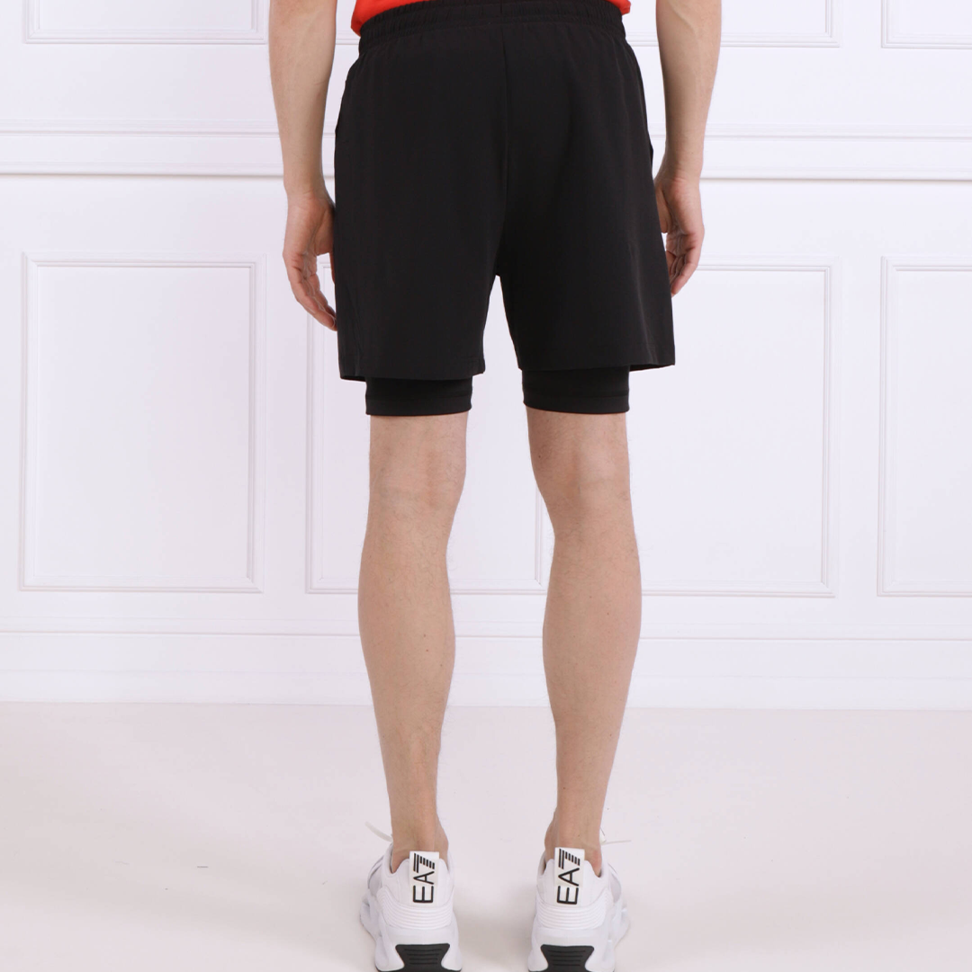 Wo - 2 - In - 1 Woven Short BLACK BEAUTY / L