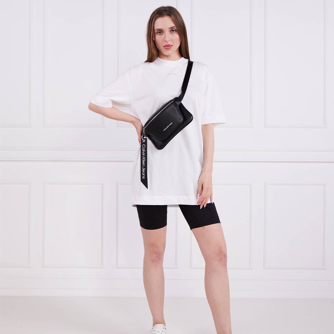 Pw - Relaxed Fit T-Shirt Dress Bright White / L