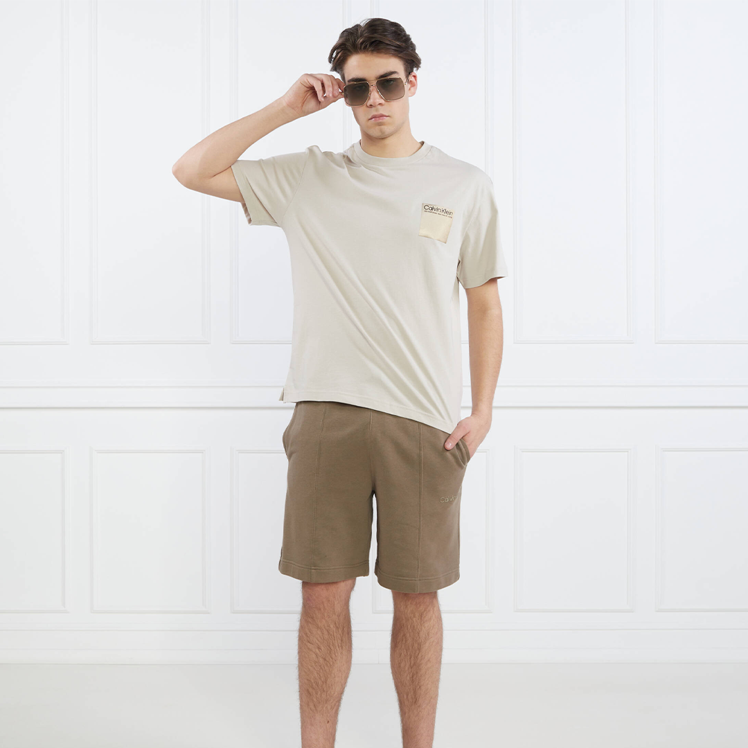 Elementa Photo Back Print Tee Stony Beige / L