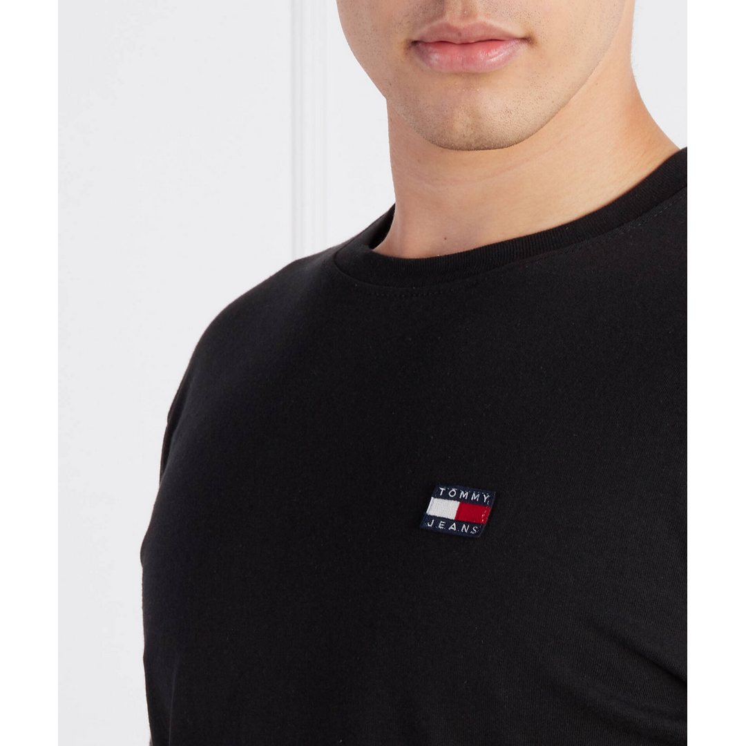 Jm Clsc Tommy Xs Badge Tee BLACK / L