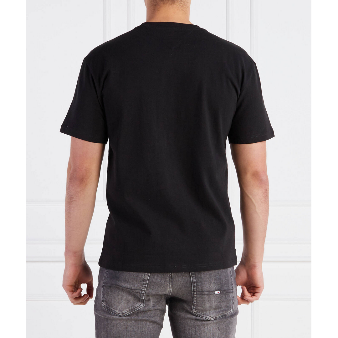 Jm Clsc Tommy Xs Badge Tee BLACK / L