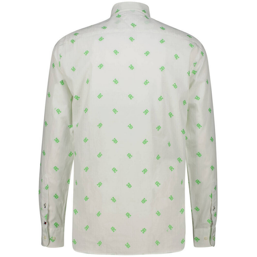 Spaced Out Monogram Rf Shirt Ecru / Spring Lime / XL