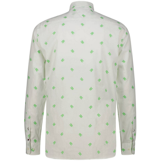 Spaced Out Monogram Rf Shirt Ecru / Spring Lime / L